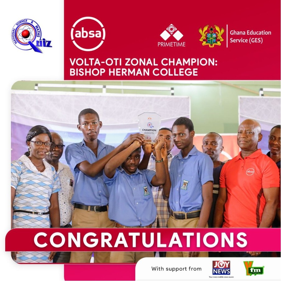 Bishop Herman College won the Volta/Oti NSMQ zonal championship